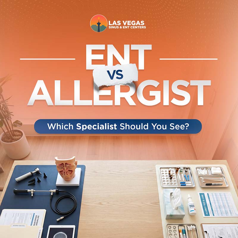 ENT vs. Allergist ENT vs. Allergist